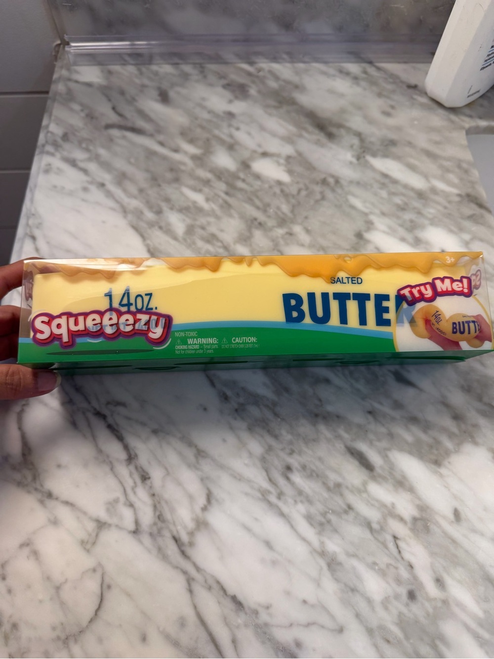Salted Butter Bath Toy - Yellow